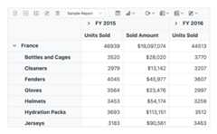 Toolbar option in Vue Pivot Table control.
