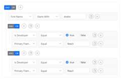 Clone in Vue Query Builder.