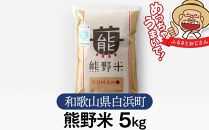 【定期便6回 毎月発送】熊野米 5kg 合計30kg 和歌山県産 白米 精米 送料無料 お米 米 ギフト お歳暮 kome ブランド米 定期便