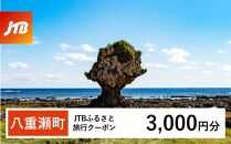 【八重瀬町】JTBふるさと旅行クーポン（Eメール発行）（3,000円分）