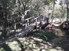 Passerelle sur le Gabas