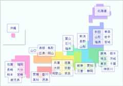 日本地図画像