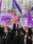 Протест в Бишкеке, приуроченный к Международному дню борьбы за права женщин, 8 марта 2024
