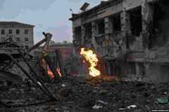 On January 2, Kharkiv was hit with a series of missile strikes, including on this building in the center of the eastern Ukrainian city that killed two people and caused widespread damage.&nbsp;