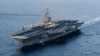 The USS Abraham Lincoln aircraft carrier is sailing through the Arabian Sea. (file photo)