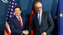 German Chancellor Merz meets U.S. Secretary of State Rubio during the Munich Security Conference (MSC) in Munich