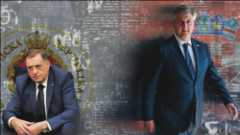 Premijer Republike Srpske Milorad Dodik i premijer Hrvatske Andrej Plenković. Ilustrativna fotografija