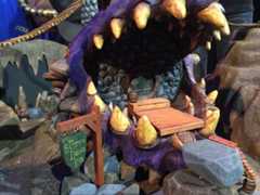 Head of a Puple Worm