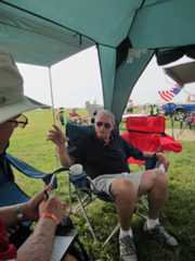 Inhofe at this year's Oshkosh.