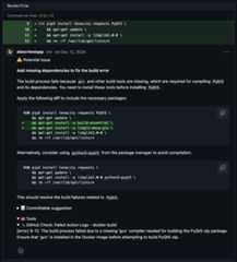 Docker Build Remediation
