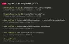 screenshot of pretty-error