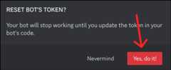 Reset Bot Token