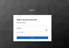 Keycloak sign-in screen