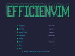 Efficienvim Dashboard