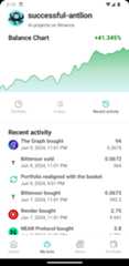 Follow each trade and profits of your OctoBot from your mobile