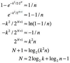 Entropy Bits Equation