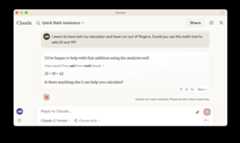 Claude answers the prompt 'I seem to have lost my calculator and have run out of fingers. Could you use the math tool to add 23 and 19?' by invoking the MCP add tool
