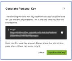 Personal Key