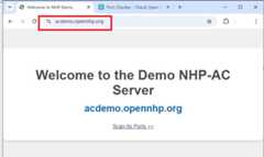 OpenNHP Demo