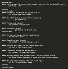 git merge conflict example