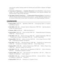 Curriculum Vitae