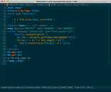 html dark