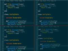 font samples - dark
