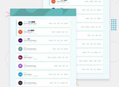 Design preview for the Job Listings coding challenge