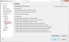 TypeScript Formatter Preferences