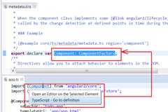 TypeScript hyperlink