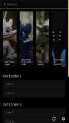 Landing Page Mobile