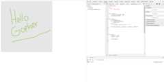 Sketch writing in golang