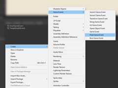 Example usage of Game Event assets