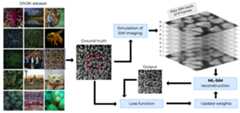 Pipeline depiction of ML-SIM