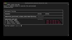 Kubernetes workspace in Coder v2