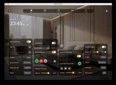 Home Automation glass UI