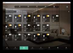 Home Automation glass UI