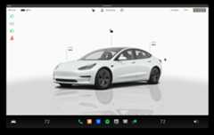 Tesla Home Screen
