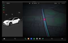 Tesla Home Screen