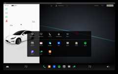 Tesla Home Screen