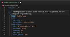 Docker Compose Tooltips