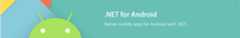 .NET for Android banner