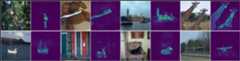 Self-attention from a Vision Transformer with 8x8 patches trained with DINO