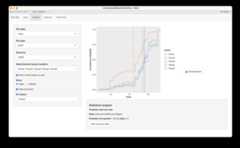 Shiny EQ-5D app ecdf plot screenshot