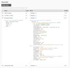 Example Profiler page