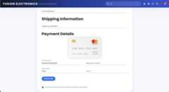 Fusion Electronics Checkout Page