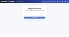 Fusion Electronics Forgot Password Page
