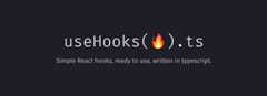 usehooks-ts banner