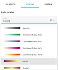 A Heat map of solar energy generation