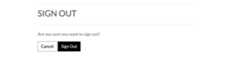 LogOut Confirm